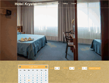 Tablet Screenshot of hotelkrystal.com